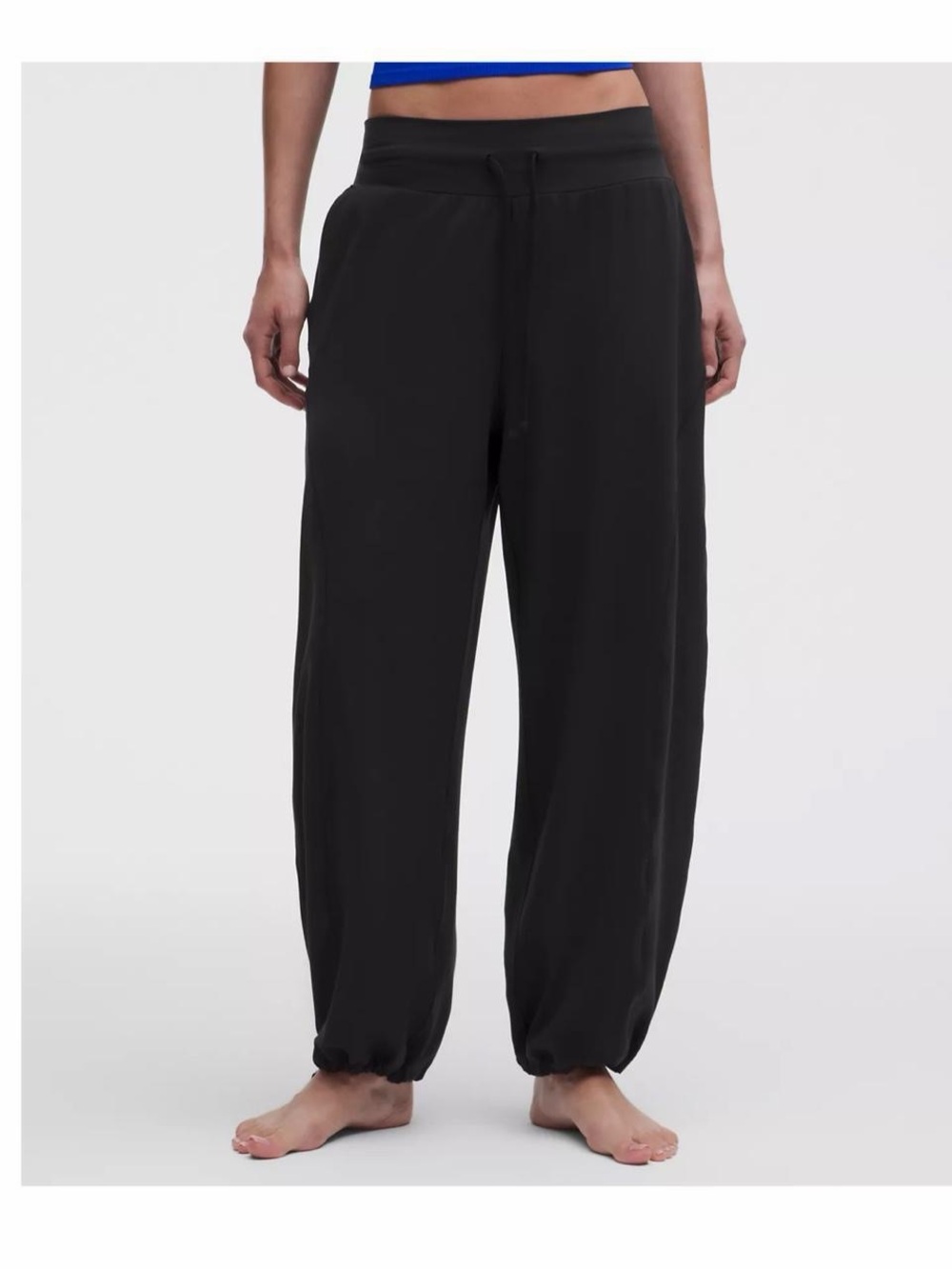 lululemon Black Groove Low Rise Relaxed Cinch Pant *Regular
